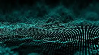 4K Abstract Dark Background With Moving Particles | Free Stock Video Footage HD 4K