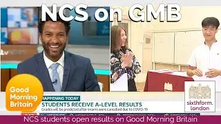 Newham Collegiate Sixth Form Students Open Their A-Level Results Live On GMB | Good Morning Britain