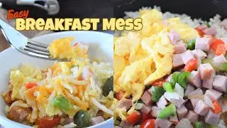 Breakfast Hashbrown Casserole | Breakfast Mess | Breakfast Skillet