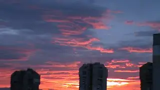 Mesmerising sunrise in Sofia, Bulgaria