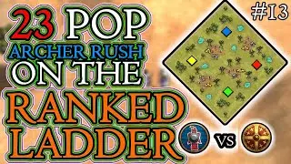 Too slow? Trying 23 pop build order in ranked multiplayer in 2025 | Part 13: Goths vs Ethiopians