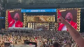 Will Smith and Jazzy Jeff Capital summertime ball Wembley 2025 ( Fresh Prince theme tune)