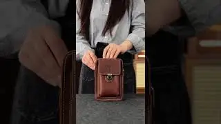 #GenuineLeatherChestBag #StyleUpgrade #FunctionalFashion #EverydayEssential