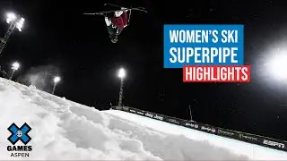 Women&rsquo;s Ski SuperPipe: HIGHLIGHTS | X Games Aspen 2022