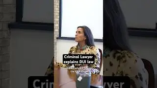 Criminal Lawyer explains DUI law