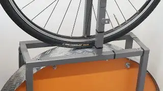 Continental Speed King CX RaceSport Rolling Resistance Test (spin up video)