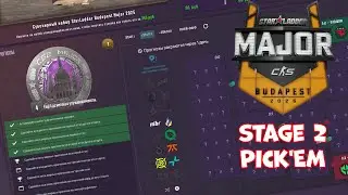 ПИКЕМ НА STARLADDER BUDAPEST MAJOR 2025 STAGE 2