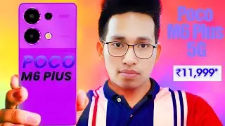 POCO M6 Plus 5G Quick Review & First Look ⚡Crazy Flagship Features Mobile  @11,999*
