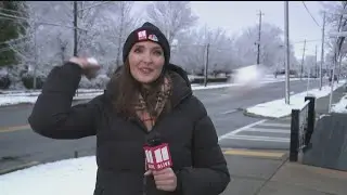 Snow in Georgia Sunday: Full report