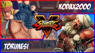 SFV CE - Kodax2000(ALEX) VS Torimesi(DHALSIM) 🌘 MeiaLua 🌘