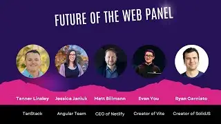 Panel | Future of the Web | ViteConf 2025