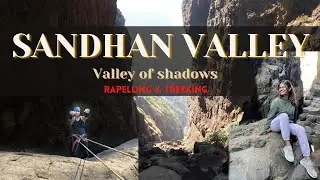 Sandhan Valley || Thrilling experience || Rappelling || महाराष्ट्र देशा #sahyadri #rappelling
