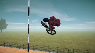 Tailwhip 360 to double peg - PIPE bmx the streets