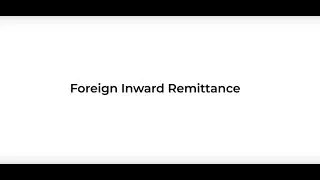 Foreign Inward Remittance