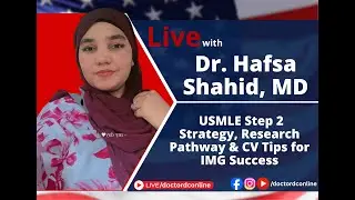 How to ACE USMLE Step 2 | Dr. Hafsa Shahid MD (Harvard) Shares Insider Tips, CV & Research Guide