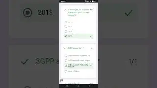 Assessment answer for NITTTR FDP LATEST WIRELESS TECHNOLOGIES