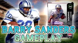 THE BEST RB IN MUT BARRY SANDERS IS A GLITCH MADDEN 22 ULTIMATE TEAM