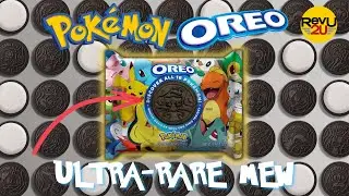 ❗ Limited-Edition Unopened Pok&eacute;mon Oreos PLUS the ultra-rare Mew Cookie 🤭