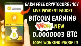 40 Bitcoin Satoshi per Click With payment Proof|| Bitcoin Earning