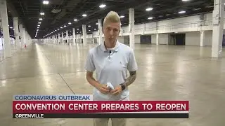 Greenville Convention Center prepares to reopen