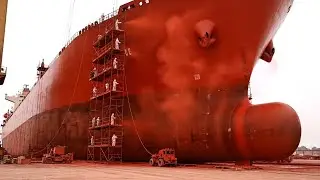 Inside a Shipyard &ndash; From Blueprint to Cargo Giant (ASMR Realism Documentary)