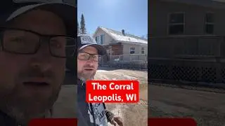 The Corral in Leopolis, WI #vlog #wisconsin #bar #wiscodivebars #travel #beer
