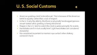 Mexican Social Customs & Non Verbal Communication