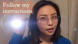 [ENG] ASMR | Follow my instructions | light movement💡| soft spoken