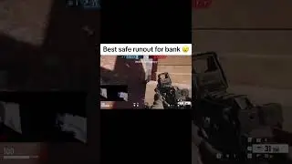 Best runout for bank #rainbowsixsiege #R6s #siege