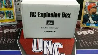 RC Explosion Box V.25 January 2021 A Baseball Card Subscription Box ** Awesome Pack Line Up! **