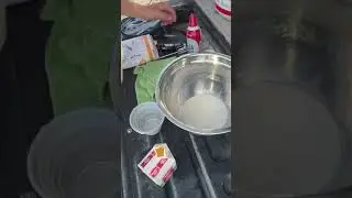 Making Ice Cream in the Desert (Dessert in the Desert) #camping #icecream