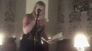 Ros Barber reads from her new book of poetry 'Material', October 2008