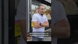 Birmingham Jewellery Shop Under Siege: Incredible Defence Caught on Camera!  #crime #news #security