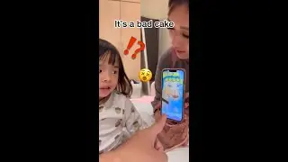 Ugly Cake Prank On My Daughter Part 1 🎂