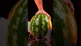 I Thought Watermelon Was Soft&hellip; Until I Cut It With a Saw