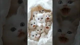 Cat Healing Cats Cats Confused Behaviors Little Kittens Who can refuse the stupid kitten