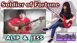 ‼️Soldier of Fortune (Deep Purple) Cover | ALIP BA TA & Jess Mancuso | Fingerstyle Guitar & Piano ❤️
