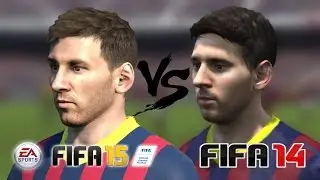 FIFA 15 vs FIFA 14 - Graphics Comparison (Next-Gen)   HD 1080p