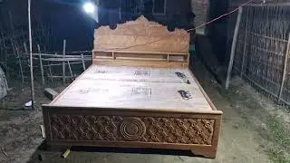 Wooden box bed designs sagwan wood  box bed design 