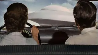 Earth vs the Flying Saucers 1956 colorized Hugh Marlowe  Sam Katzman
