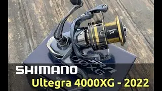 Unboxing y review del carrete Shimano ultegra 4000 XG - Características, precio y donde utilizarlo
