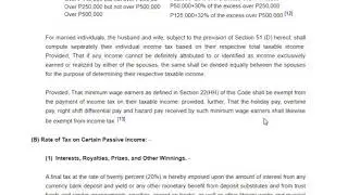 Taxation NIRC - Section 27 (Tax on Domestic Corporations) Part 1
