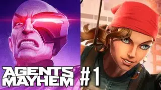 Agents of Mayhem Gameplay Walkthrough Part 1 (no commentary)