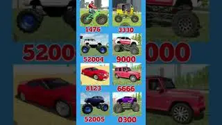 Indian Bike Driving 3D 🔥 All Monster Truck Cheat Codes | 1476, 3330, 9000, 6666 😱Indian Bike Game