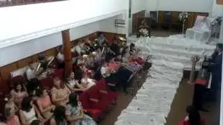 Fanfara Comişani - Marşul Arad  ( ieşire miri )