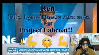 Ren Talking About Lyme Disease Awareness In NYC For Fox News!