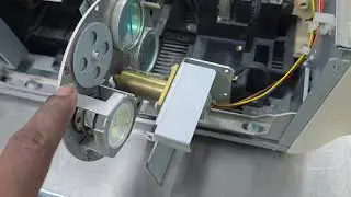 Spare lamp replacement in Olympus CLV-260SL light source