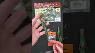 Jackall Sasuteki Craw - Bass Fishing Punch Rig - AKA Okeechobee rig #shorts