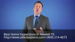 Best Home Inspectors Rowlett TX