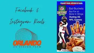 Marketing For Small Business Facebook & Instagram Reels Sports bar Marketing